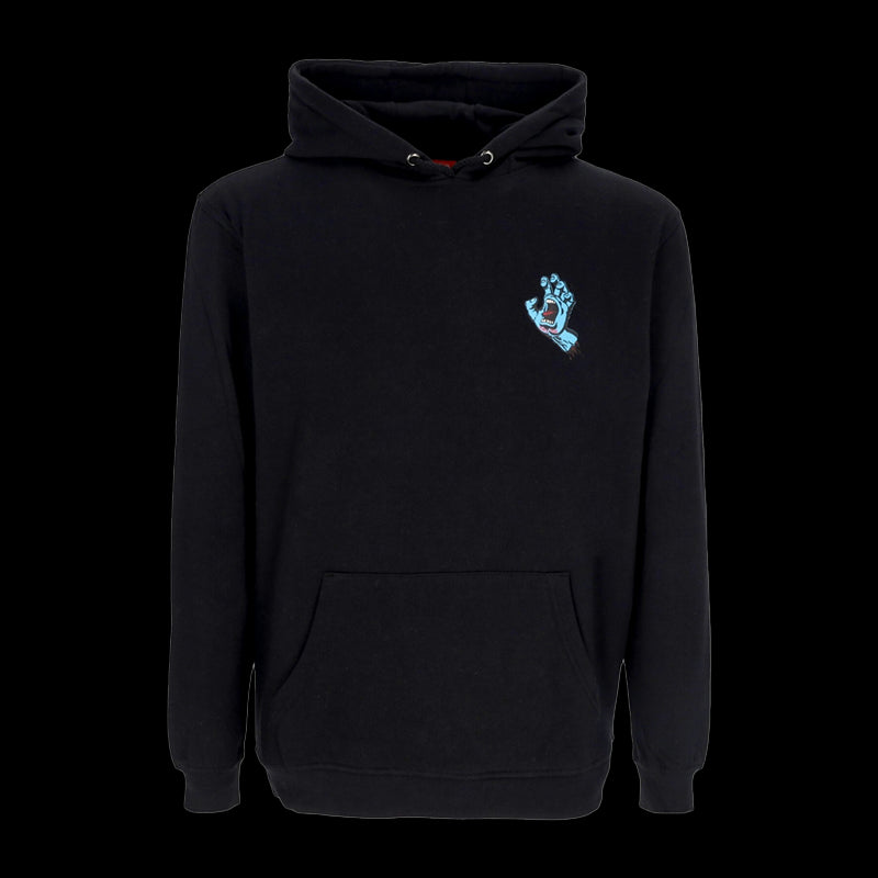 Felpa con cappuccio - Screaming Hand Hood - Black