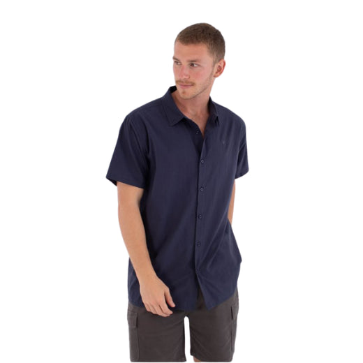 Camicia Low Tide a Maniche Corte – Uomo -  Hyper Jade