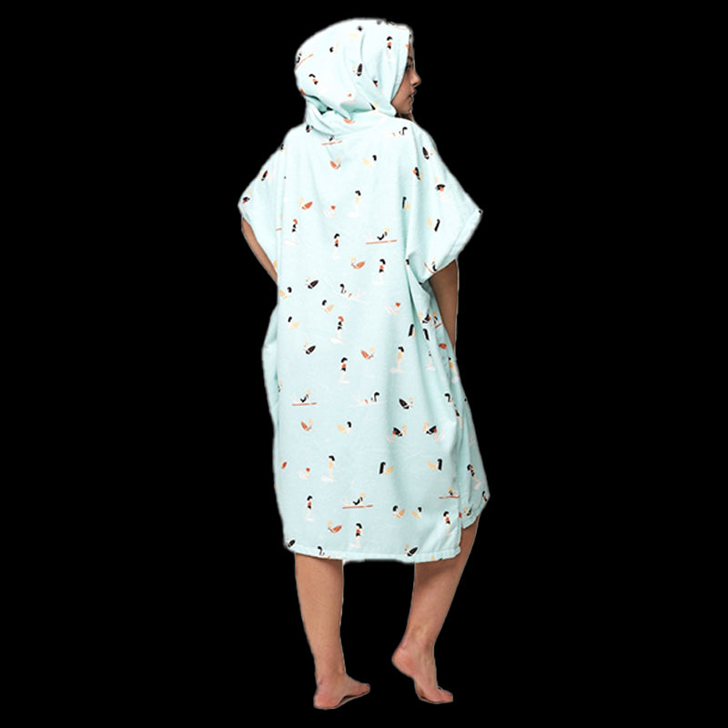 Poncho Madrague - Light Blue