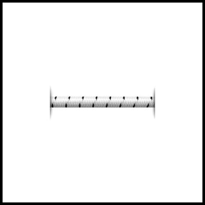 Elastic - 4 mm - RIGA / BIANCO /NERO