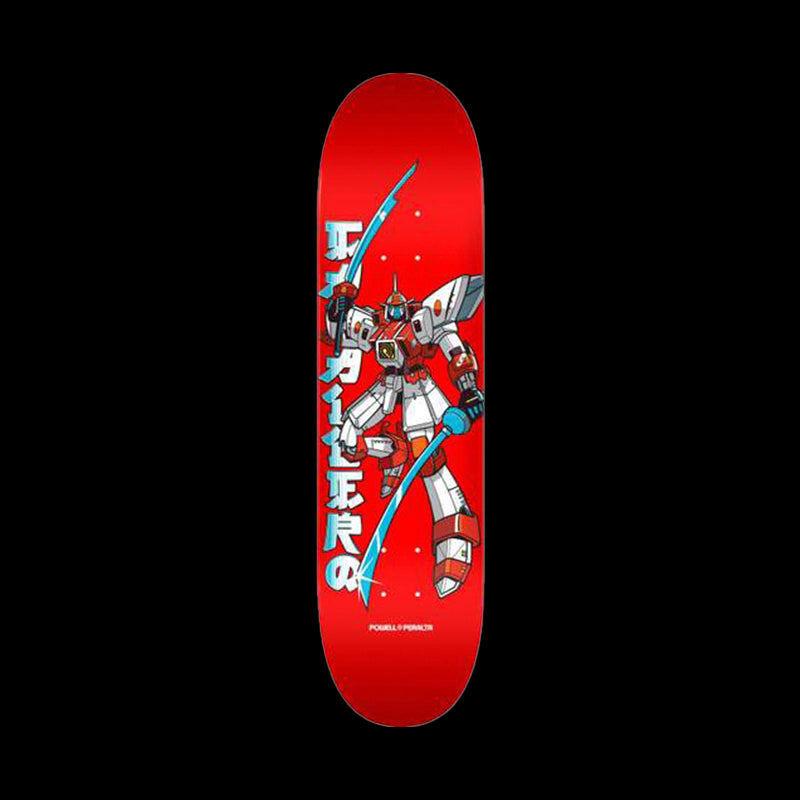 Steve Caballero Gundam Skateboard Deck Red - Shape 243 - K20 8.25 X 31.95