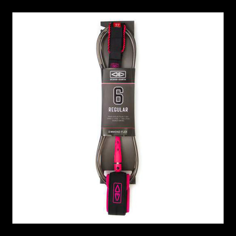 Diamond Flex Regular LEASH - 6'0" - Pink