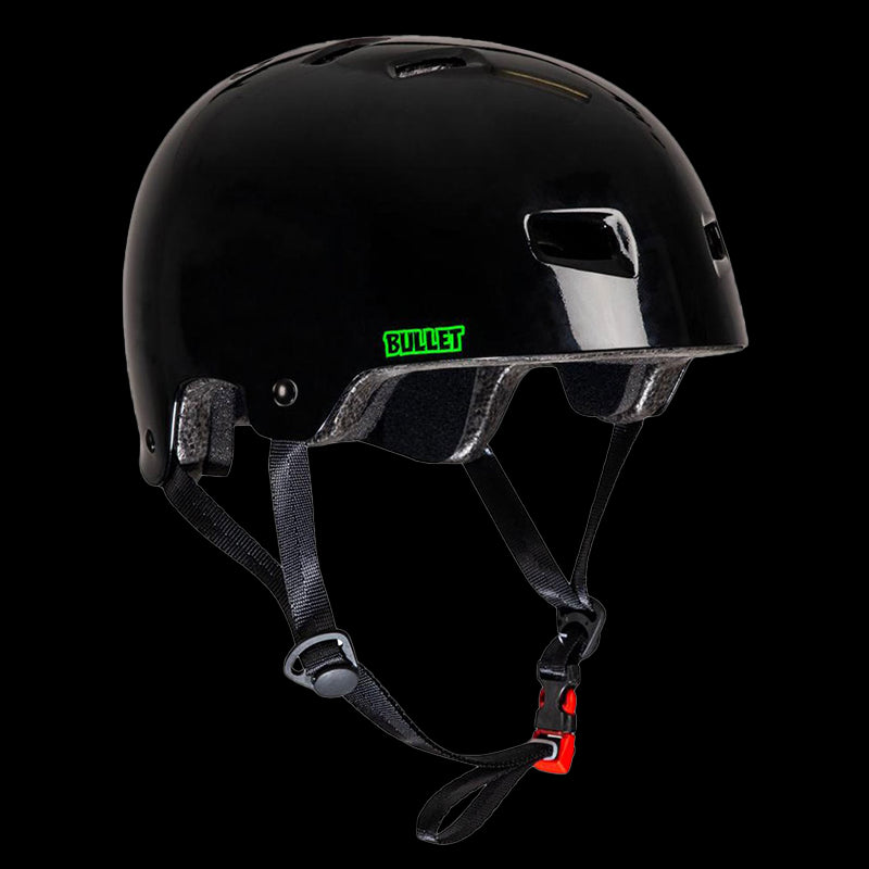 Helmet Bullet x Slime Balls Logo - Black