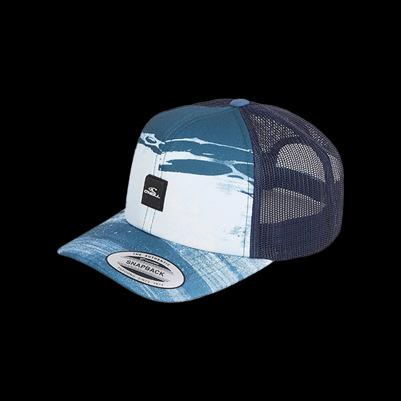 Flood Trucker Cap - Blue Melted stripe Boys