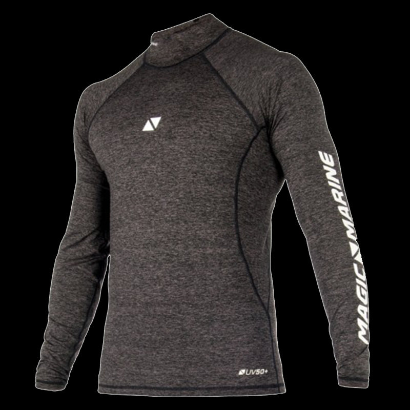 Cube Rash Vest L/S men - Black