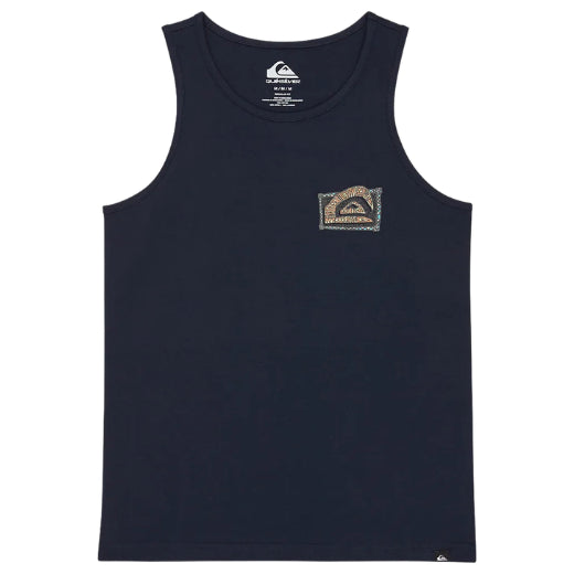 Smanicato Ragazzo Dark Navy Heritage – Canotta in Cotone 8-16 Anni