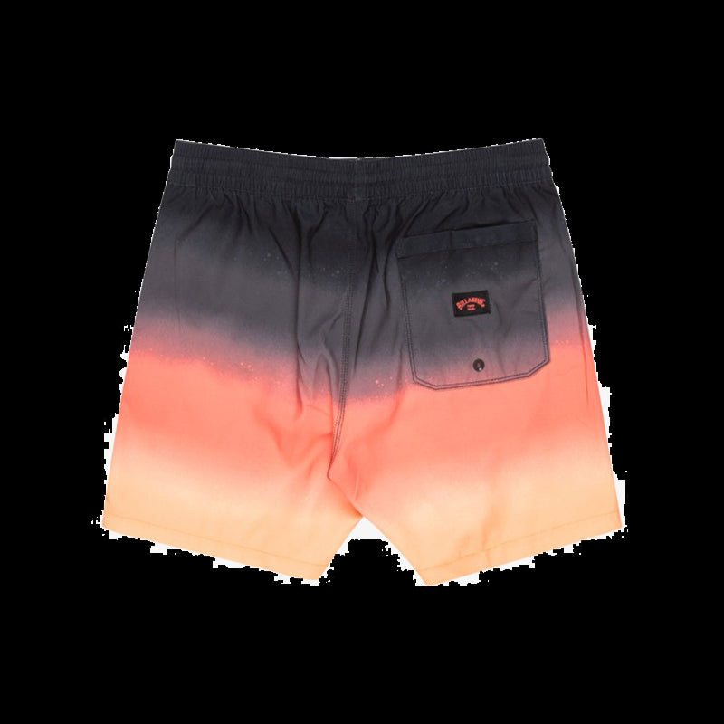costume All Day Fade Layback 16" - Bermuda da bagno da Uomo - Raven