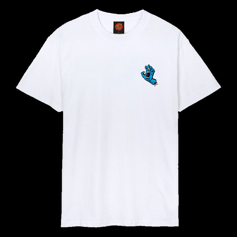 Screaming Hand Chest - White