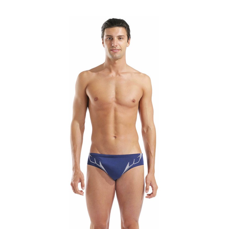 Slip da nuoto Uomo arena Graphic - NAVY-WHITE