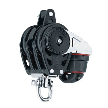 Bozzello Harken Carbo Air 57 mm Triplo, Girevole, Arricavo, Strozzatore 150