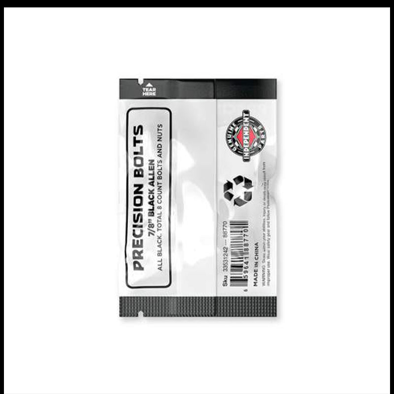 Independent - kit Viti allen 7/8" black + brugola