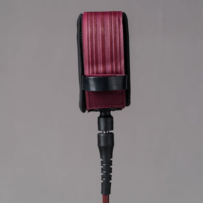 Leash 6' x 6mm RED/BLACK - caviglia