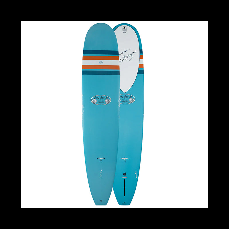 IN THE PINK 9'0" TUFLITE V-TECH FCSII Lt 70.1 - blu/orange stripe