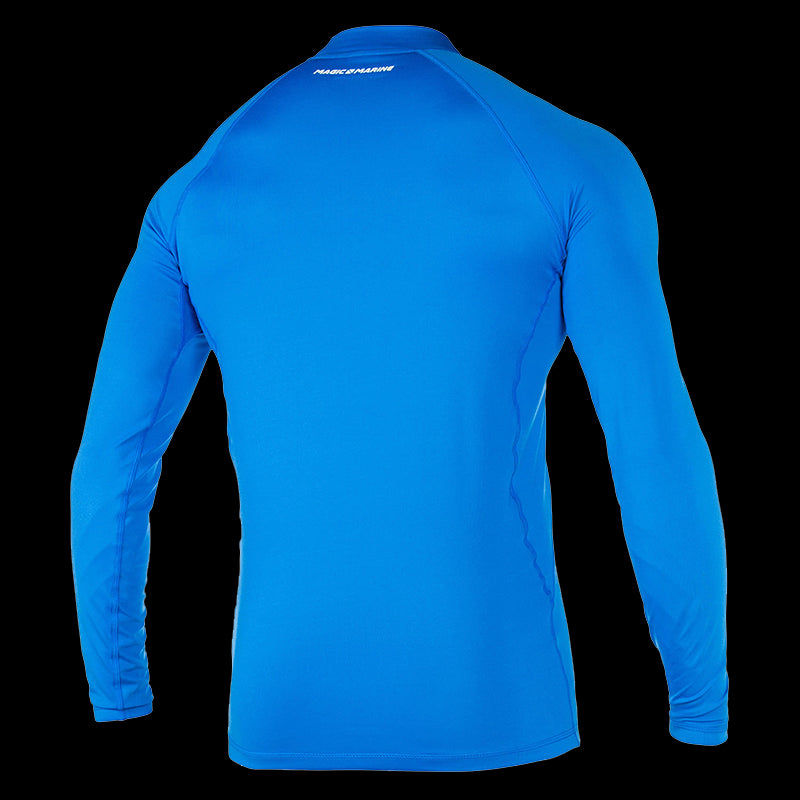 Cube Rash Vest L/S men - Blue