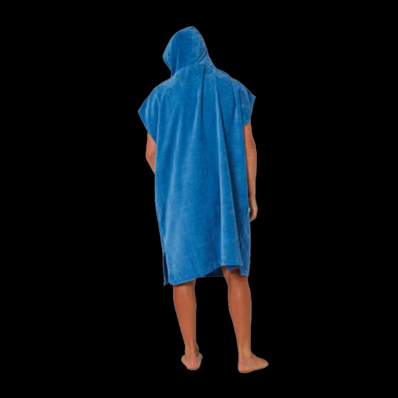 Daybreak Hooded Poncho - Blue