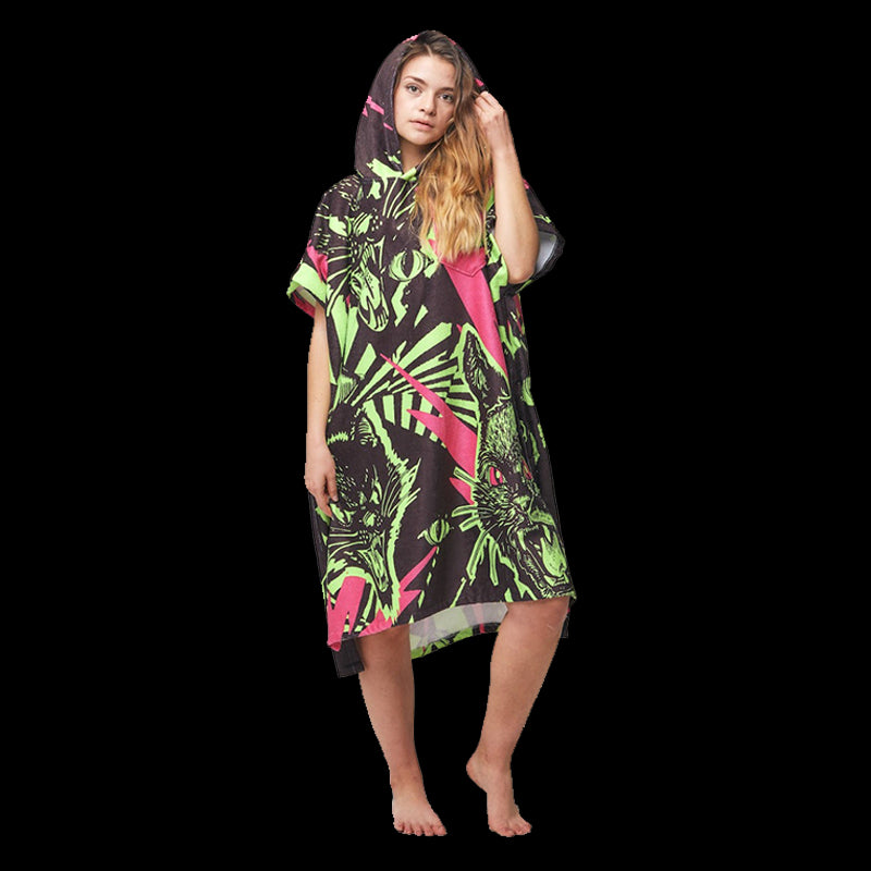 Poncho Wildcat - Acid Green