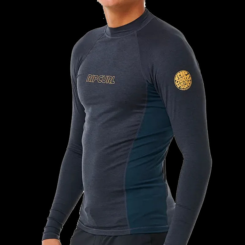 Maglia anti irritazioni UPF a maniche lunghe Dawn Patrol Perf - Navy Marled