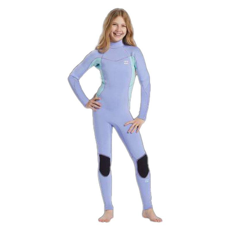 3/2mm Foil - Muta con zip posteriore da Bambino 4-16 - Cosmic Blue