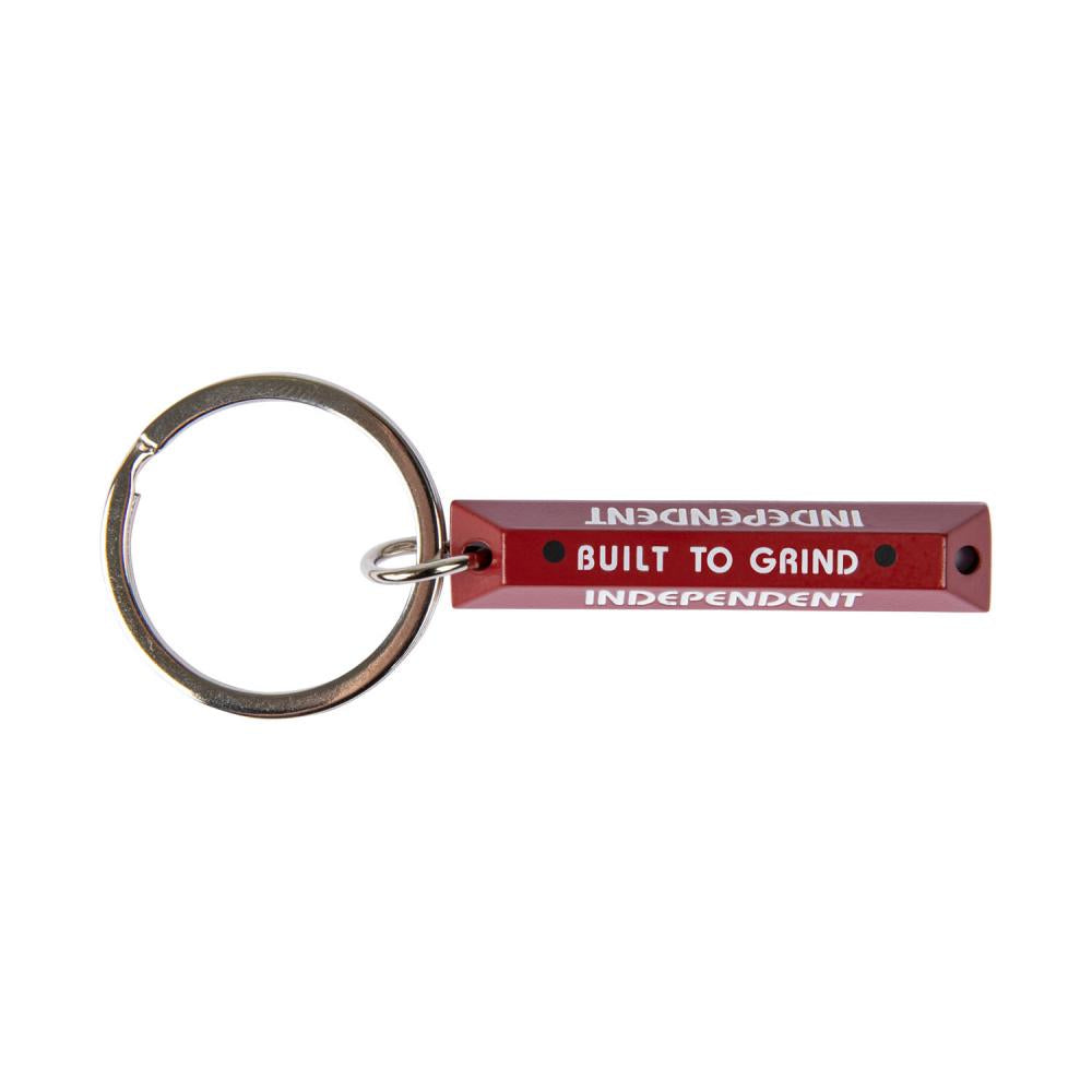 Independent Accessories Red Curb Keychain