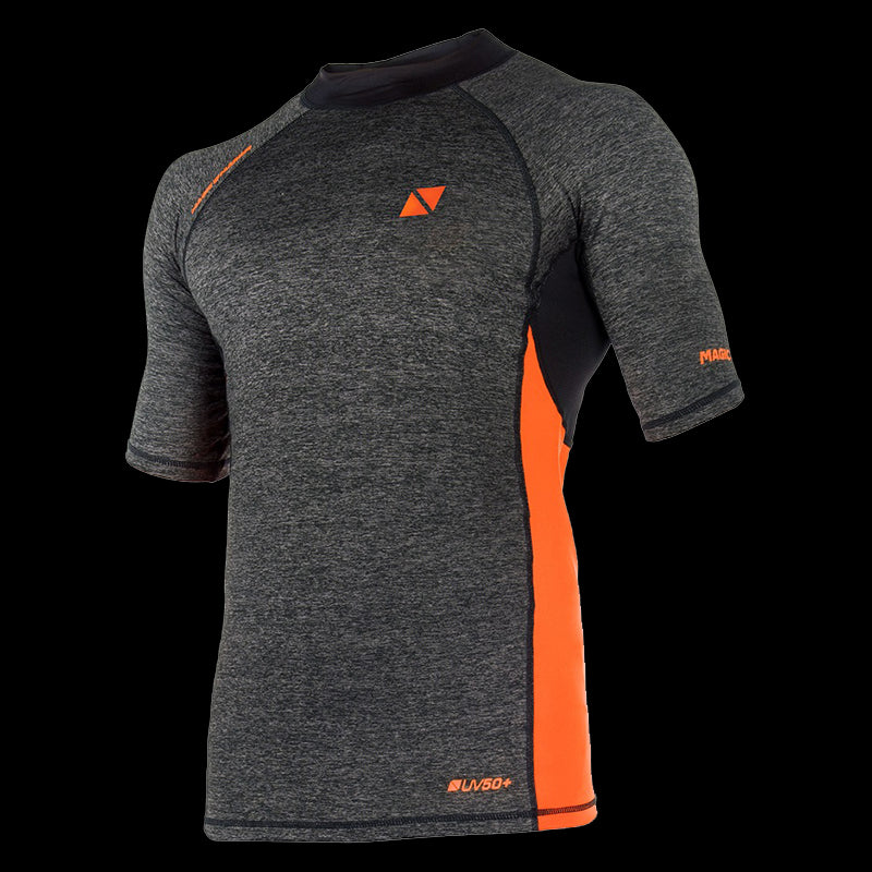 Energy Rash Vest S/S men - Orange