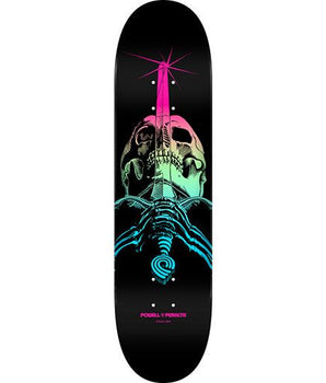 Tavola da Skate Powell Peralta SKULL & SWORD FADE BLU 8.25" DECK