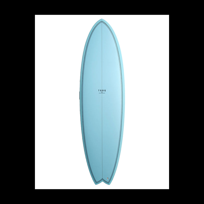 Torq tet 6'6'' fish classic color blue-palm (blue+pattern) 39.6lt