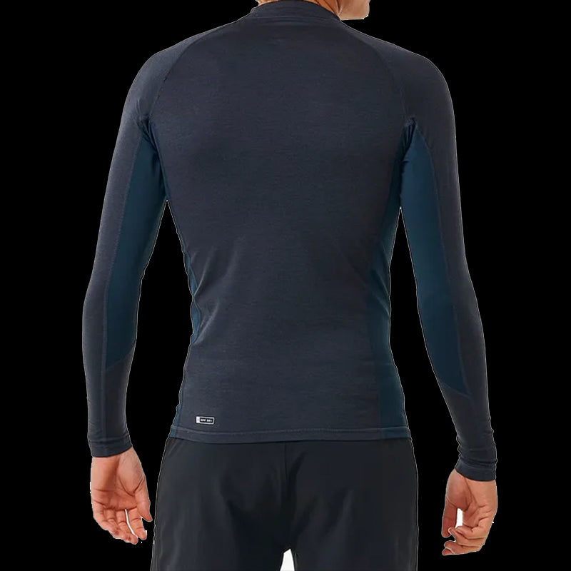 Maglia anti irritazioni UPF a maniche lunghe Dawn Patrol Perf - Navy Marled