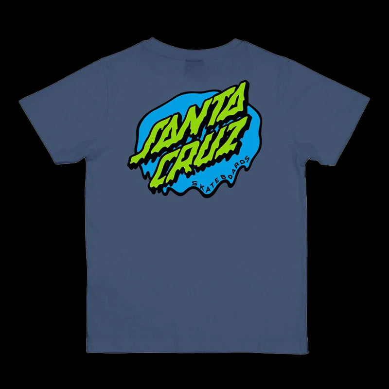 Youth Slime Dot T-Shirt - Heritage Blue