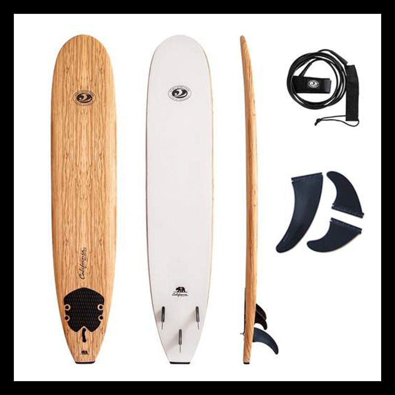 Tavola surf soft CBC Long 9'0'' SOFTBOARD, Square Tail, Leash e Longherone