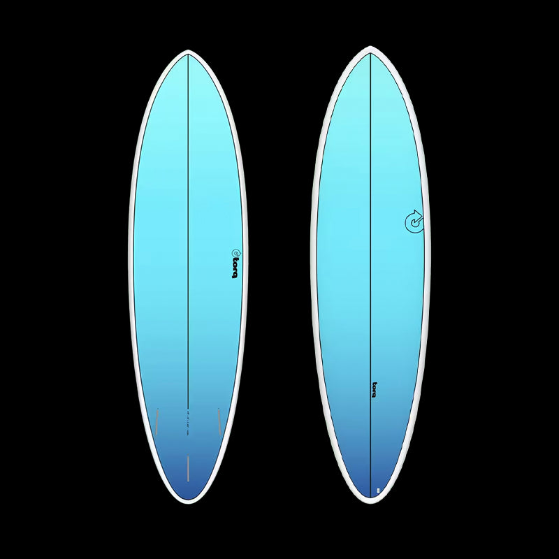Torq TET 7'2" fun retro blue fade 47.2lt