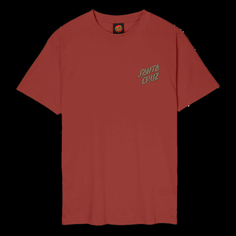 Screaming Grizzly T-Shirt - Dark Rust