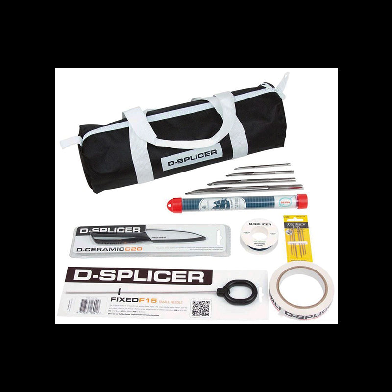 Kit per impiombare cime fino a 16 mm all'interno di una sacca portabile