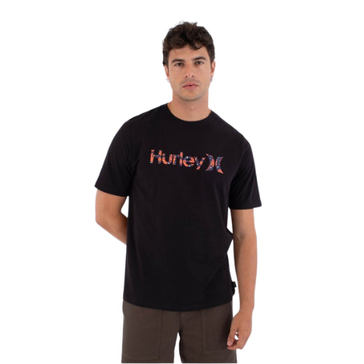 T-Shirt Hurley Printing Press Money - Black | Cotone Premium