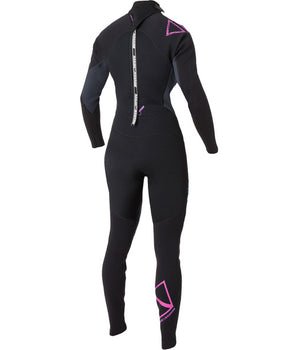 MUTA VELA DONNA MAGIC MARINE BRAND 5/4 MM - BLACK/PINK