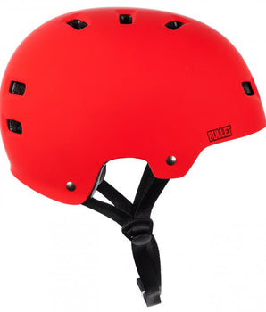 Protezioni skate Bullet Deluxe Helmet casco adulti matt red