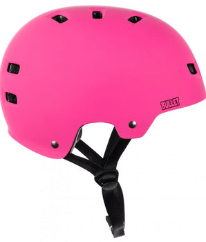 Protezioni skate Bullet Deluxe Helmet T35 Youth casco matt Pink