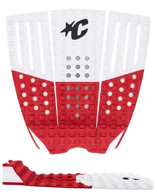 TRACTION PAD CREATURES - RELIANCE III BLOCK RED/WHITE