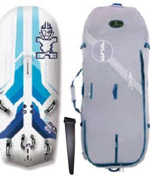 TAVOLA STARBOARD iQFOIL 85 STARLITE CARB + BOARD BAG + FIN 56 YOUTH/JUNIOR