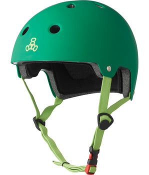 Protezioni skate Casco Triple 8 Eight DUAL CERTIFIED HELMET Kelly Green Matte