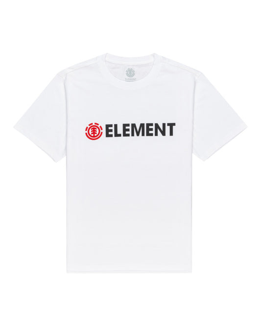 T-SHIRT ELEMENT Blazin - Maglietta da Uomo - WHITE