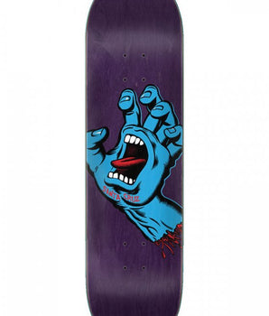 Tavola da Skate SANTACRUZ Decks Screaming Hand 8,375'' PURPLE