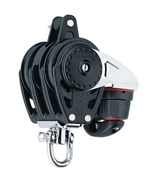 Bozzello Harken Carbo Air 57 mm Triplo, Girevole, Arricavo, Strozzatore 150