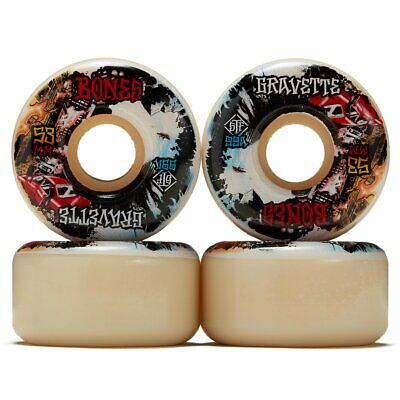 RUOTE SKATEBOARD BONES STF David Gravette Heaven & Hell V2 99A 52mm