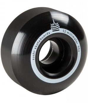 RUOTE SKATEBOARD PAGODA 52MM 99A BLACK