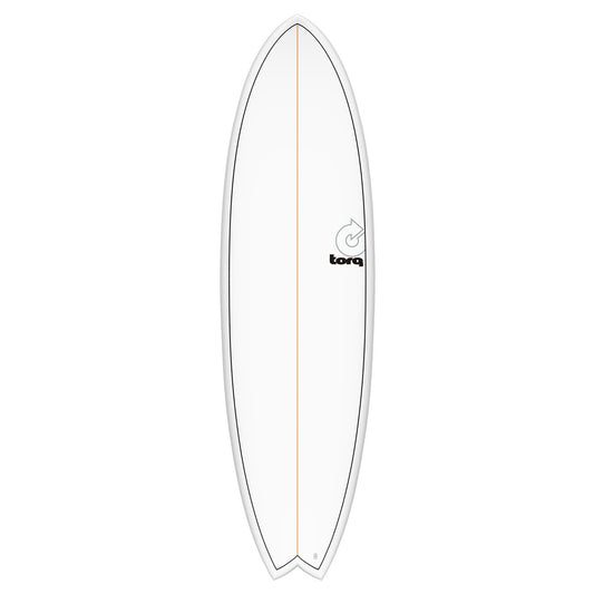 Tavola surf TORQ TET 6'3'' FISH WHITE PINLINE