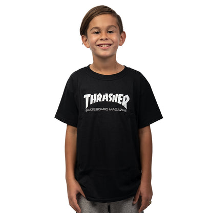 T-SHIRT THRASHER SKATE MAG YOUTH / BLACK
